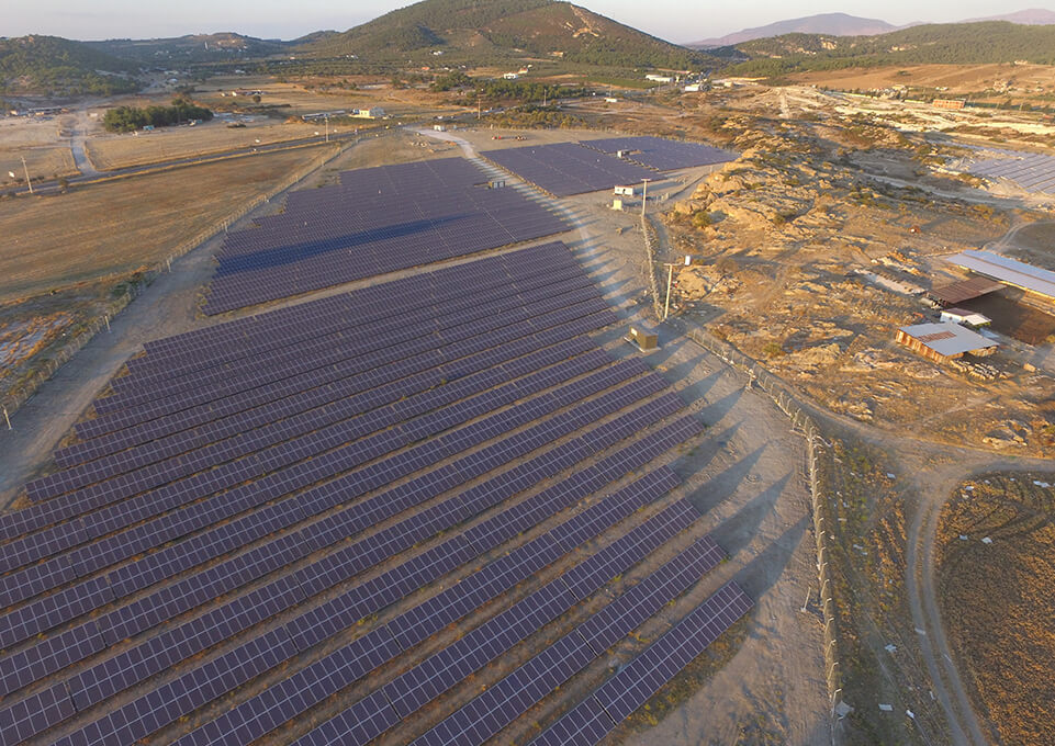Foça – İzmir 4 MW Güneş Enerjisi Sistemi